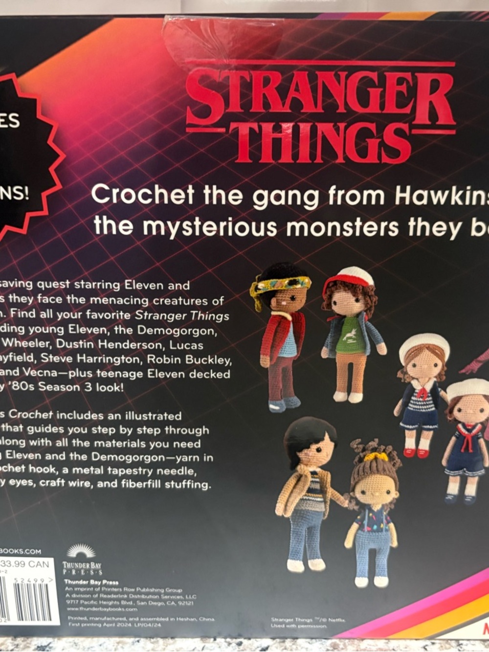 Stranger Things Crochet Kit - Picture 2 of 2